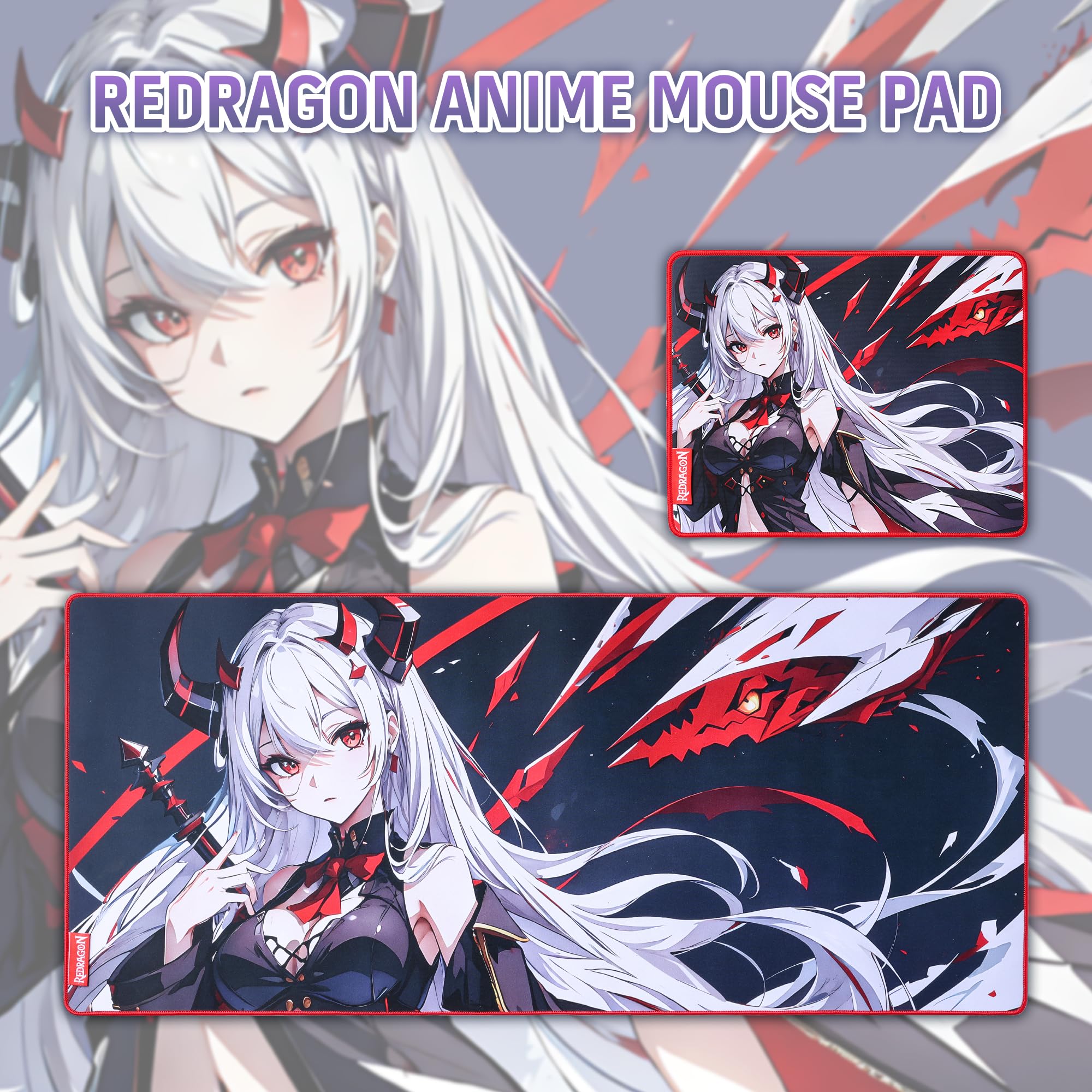 Amazon.com: Redragon EISA P047S Anime Gaming Mouse Pad - Smooth
